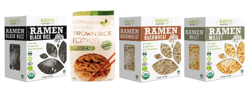 Big Green Organic Foods Ramen Noodles
