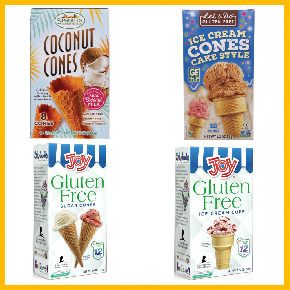 Gluten Free Ice Cream Cones Brands