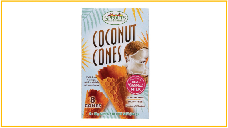 Sprouts Coconut Cones 