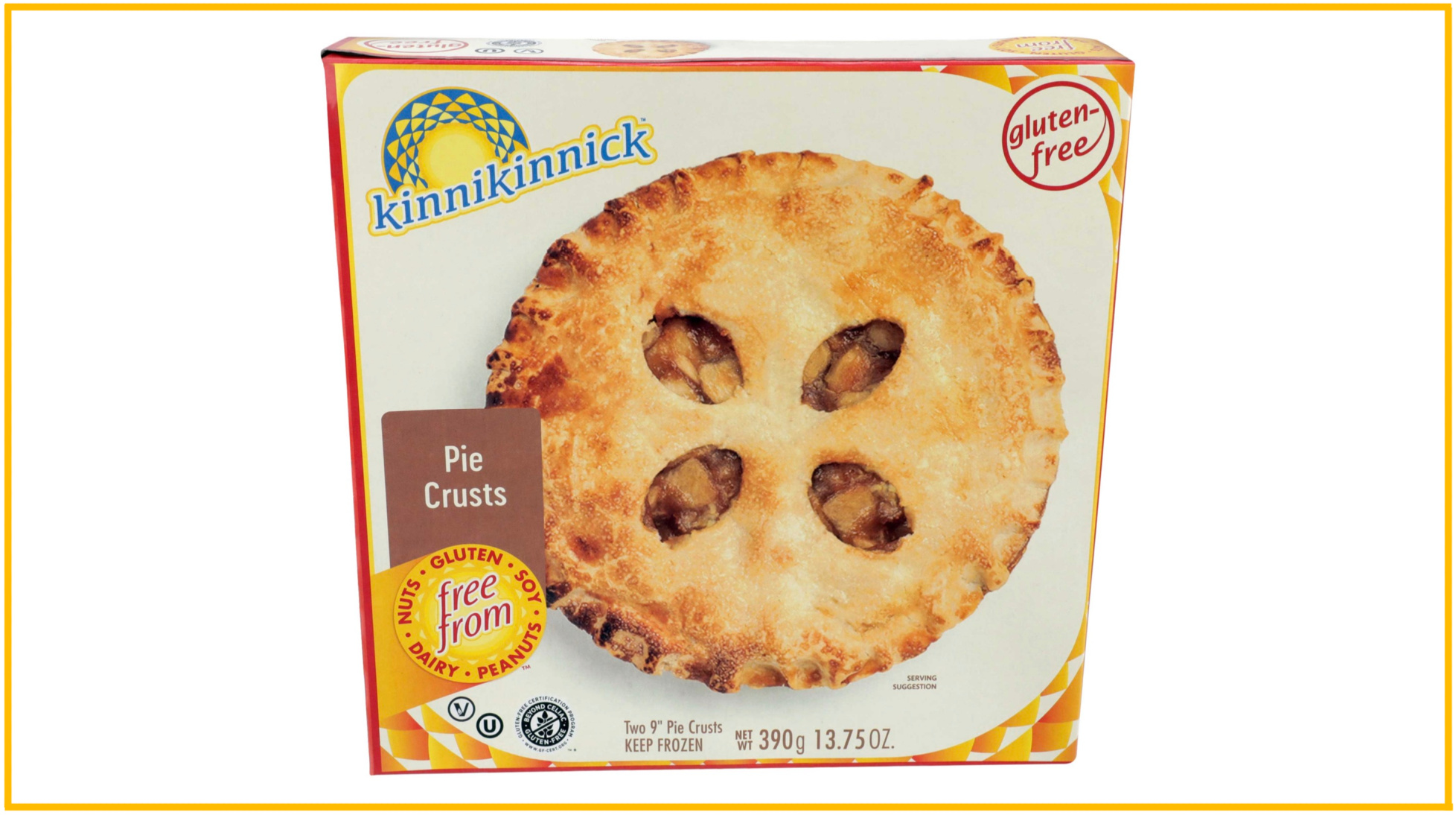 Kinnikinnick Pie Crusts Gluten Free