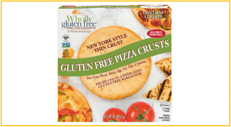 Wholly Gluten Free Pizza Crusts