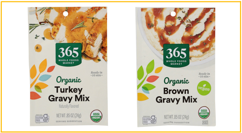 365 by Whole Foods Market Gluten Free gravy packets