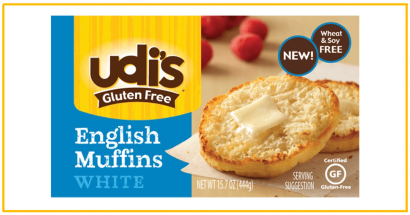 Udi's gluten free English muffins