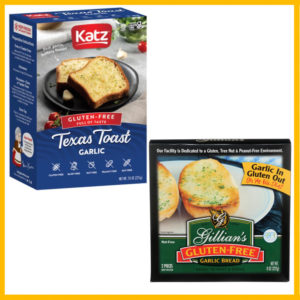 Gluten Free Garlic Bread brands
