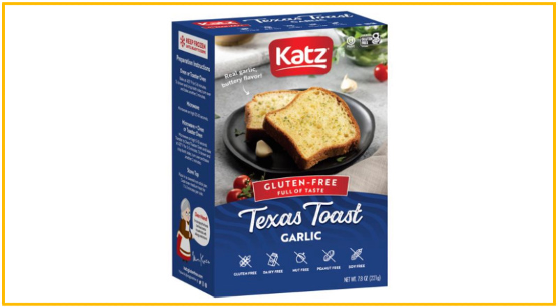 Katz Gluten Free Garlic Texas toast