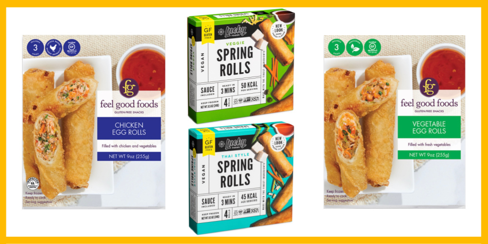 gluten free egg rolls and spring rolls brands