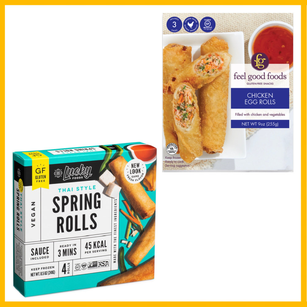 gluten free egg rolls and spring rolls brands