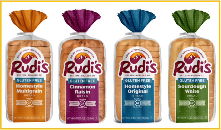 Rudi's gluten free bread