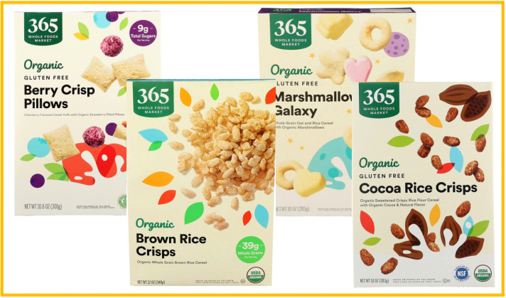 365 Whole Foods Market cereal gluten free